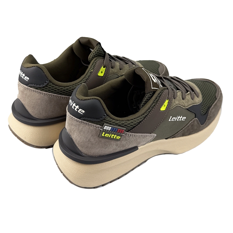 Кроссовки мужские Nindamos Run кожаные коричневые 2006-40