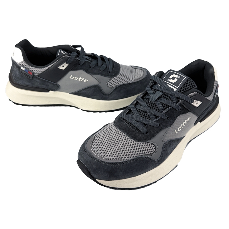 мужские Nindamos Run кожаные серые 2006-50 Кроссовки мужские Nindamos Run кожаные серые 2006-50