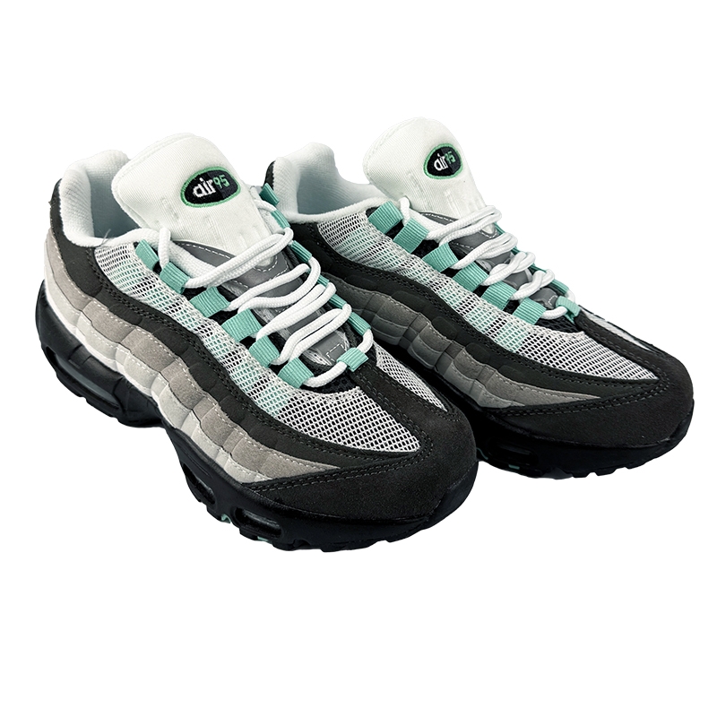 Кроссовки женские Max 95 кожаные серые 2059-8 Кроссовки Air Max 95 кожаные серые 2059-8