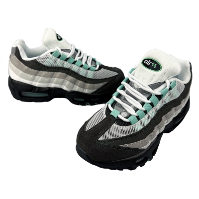 женские Air Max 95 кожаные серые 2059-8 Кроссовки женские Air Max 95 кожаные серые 2059-8